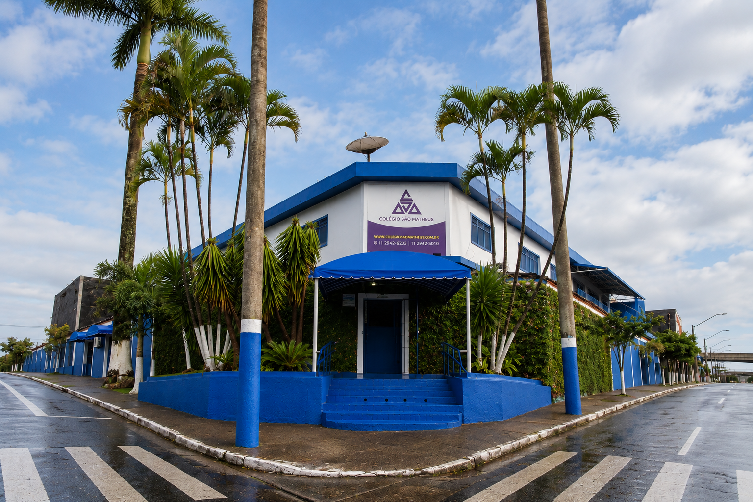 Fachada do Colégio São Matheus